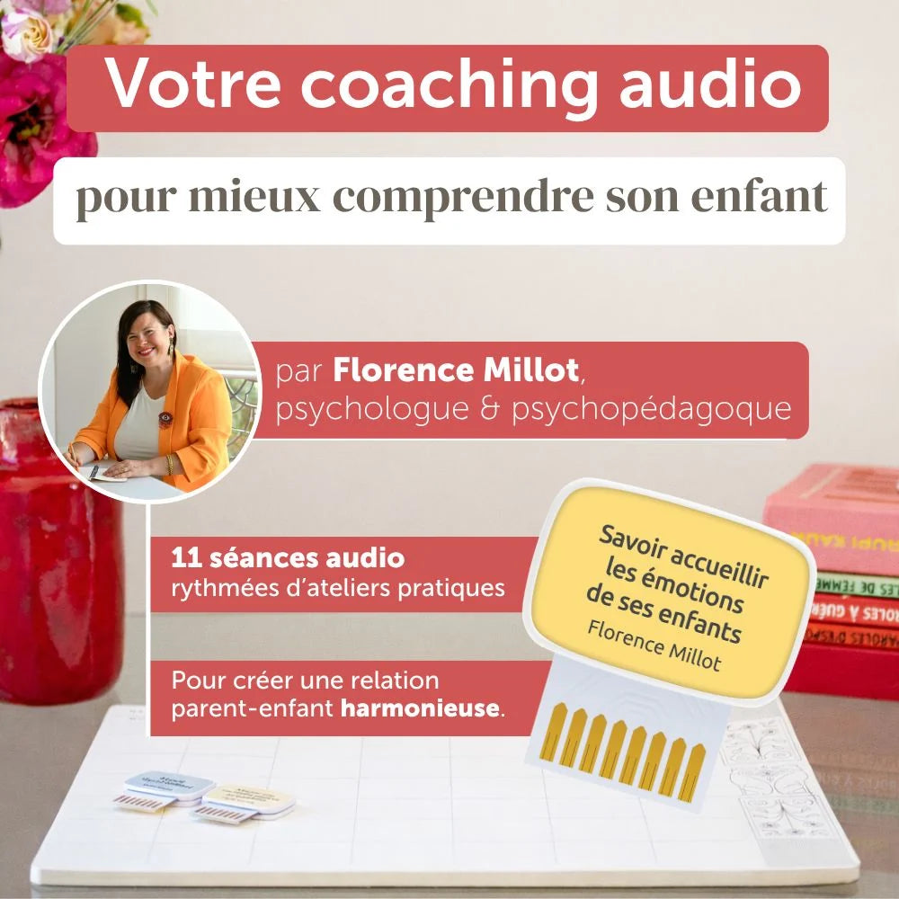 Carte de coaching "Savoir accueillir les émotions de ses enfants"