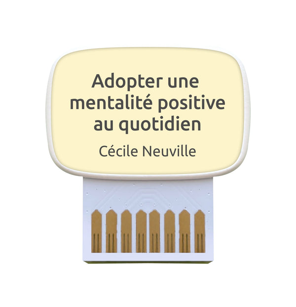Carte de coaching "Adopter une mentalité positive au quotidien"