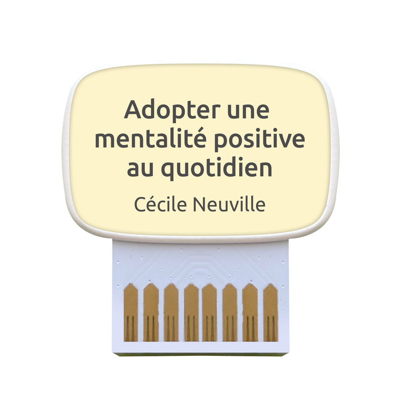 Carte de coaching "Adopter une mentalité positive au quotidien"