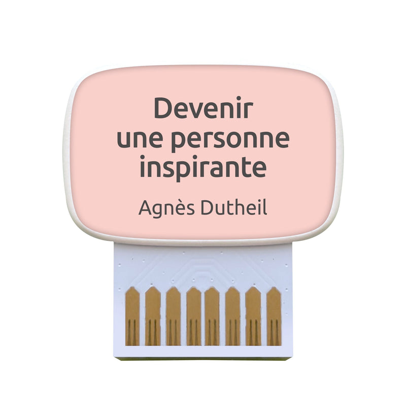 Carte de coaching "Devenir une personne inspirante"