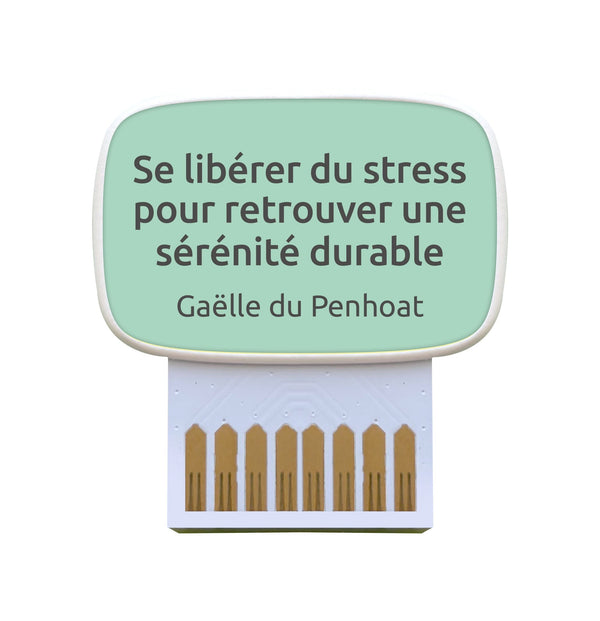 Carte de coaching "Se libérer du stress pour retrouver une sérénité durable"
