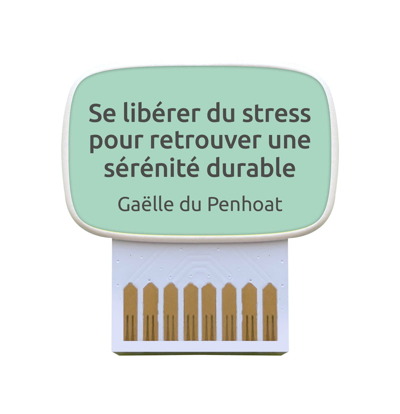 Carte de coaching "Se libérer du stress pour retrouver une sérénité durable"