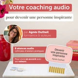 Carte de coaching "Devenir une personne inspirante"