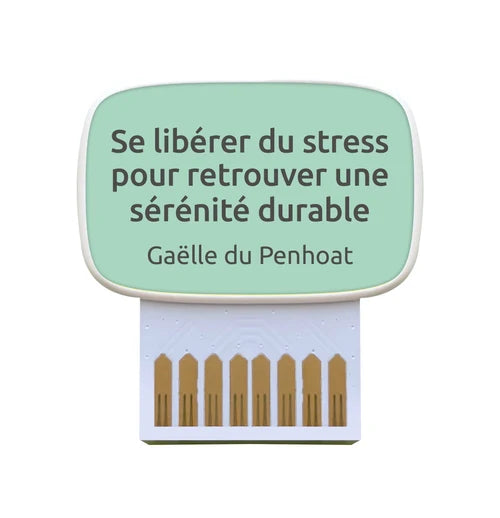Carte de coaching "Se libérer du stress pour retrouver une sérénité durable"