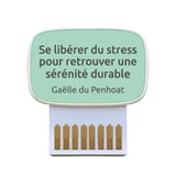 Carte de coaching "Se libérer du stress pour retrouver une sérénité durable"