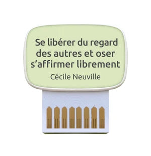 Carte de coaching "Se libérer du regard des autres et oser s'affirmer librement"