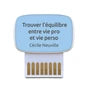 Carte de coaching "Trouver l'équilibre entre vie pro et vie perso"