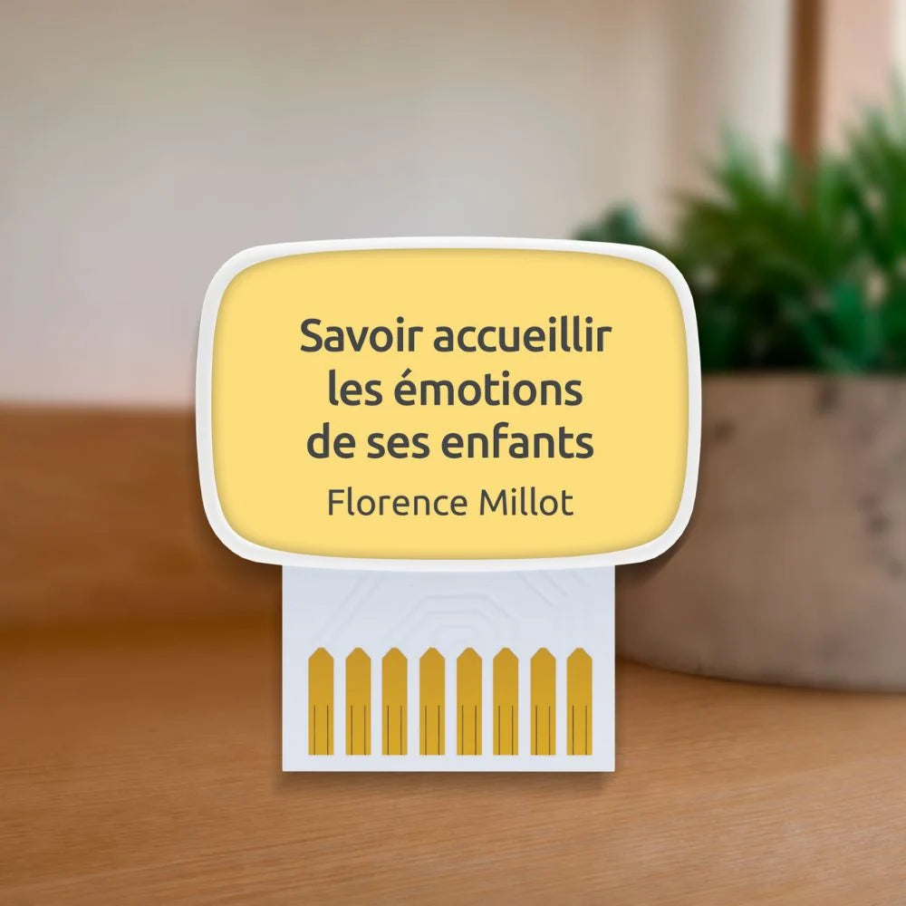 Carte de coaching "Savoir accueillir les émotions de ses enfants"
